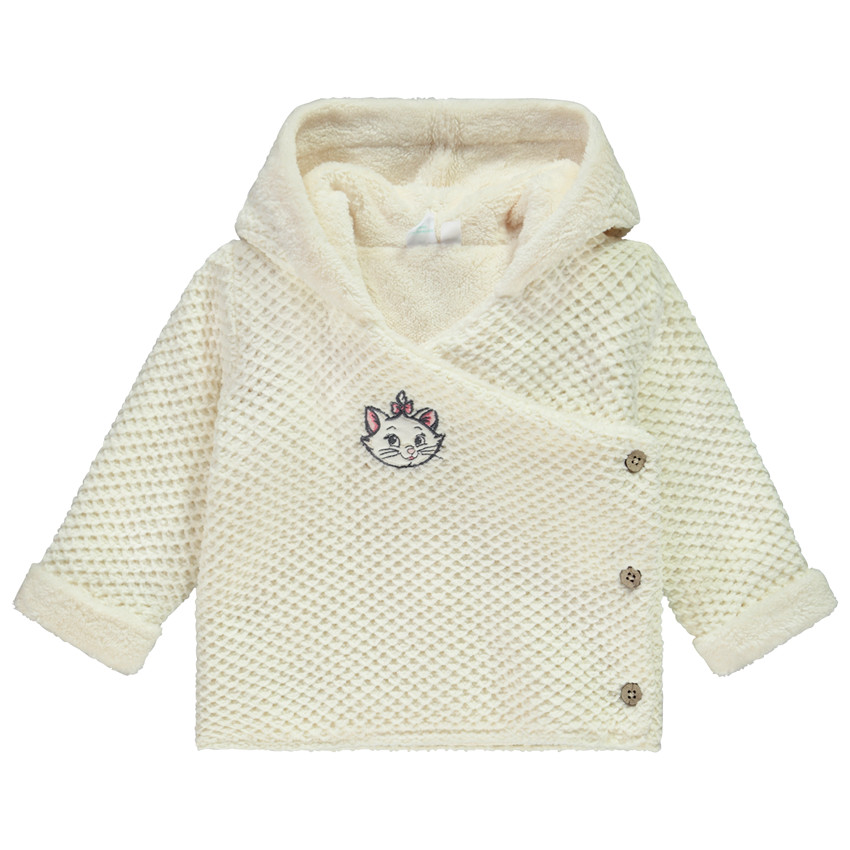 Veste en tricot doublé sherpa Marie Disney pour bébé fille 