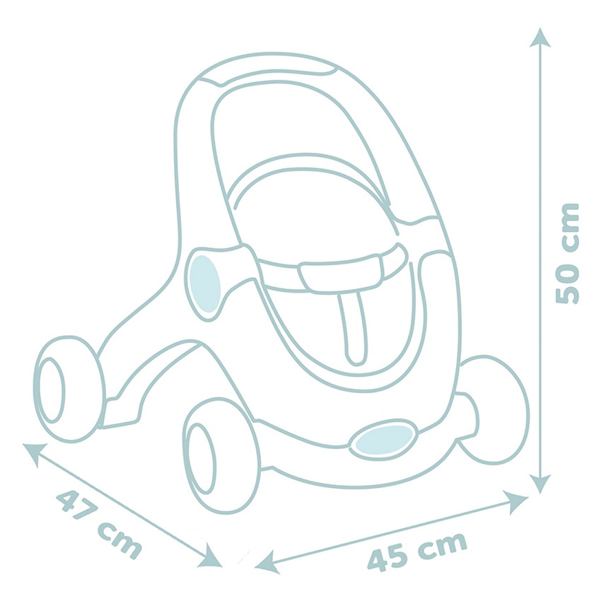 Baby Walker 3 en 1 + Poupon 