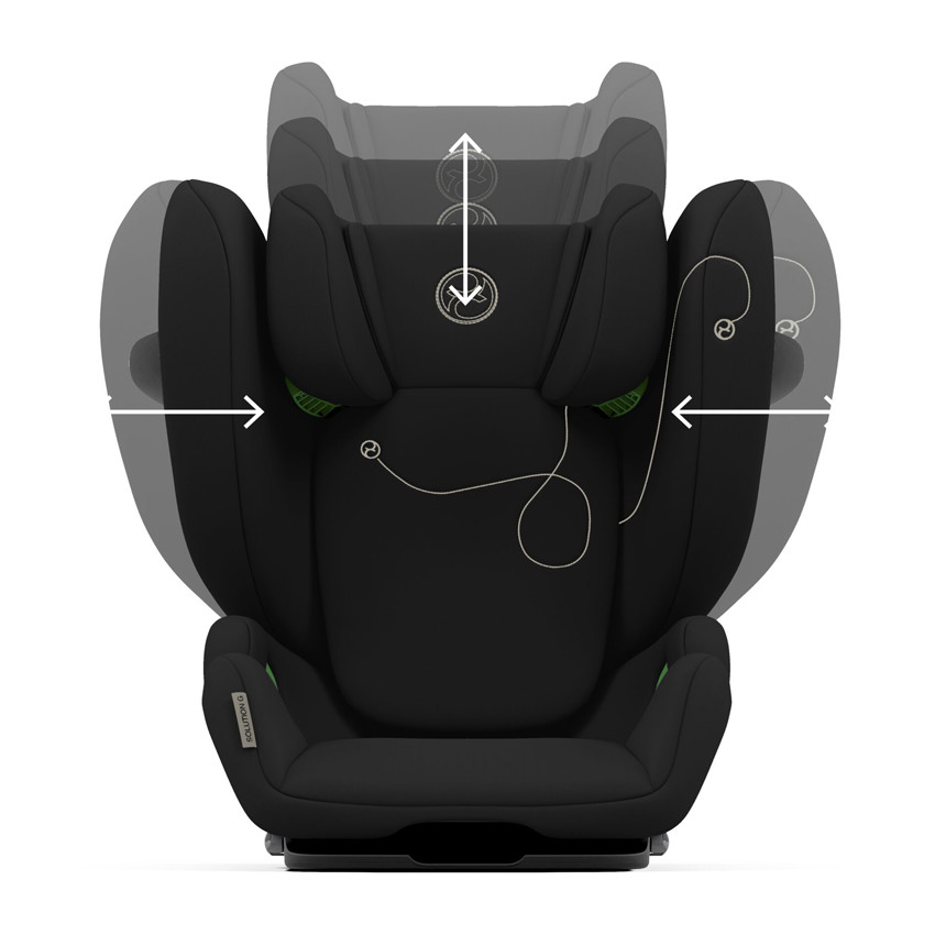 Siège-auto Solution G i-Fix moon black 