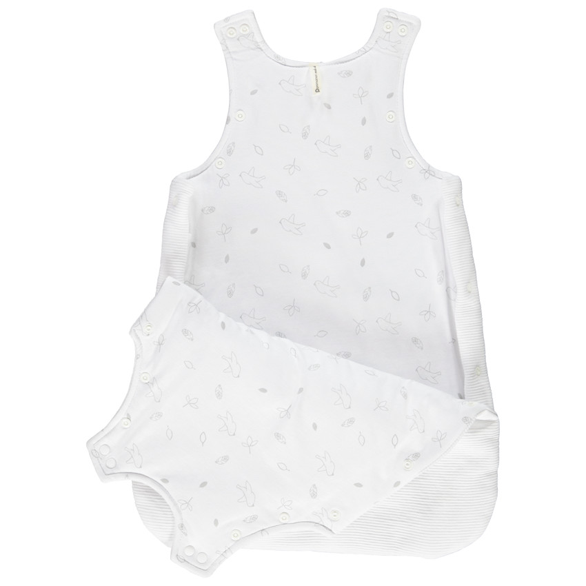 Gigoteuse spéciale prématuré à manches longues amovibles en polyester doublée coton TOG 2 