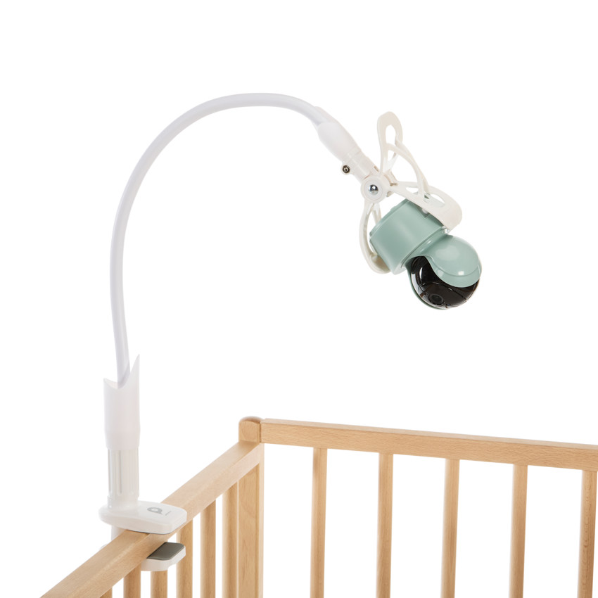 Support universel pour babyphone blanc 
