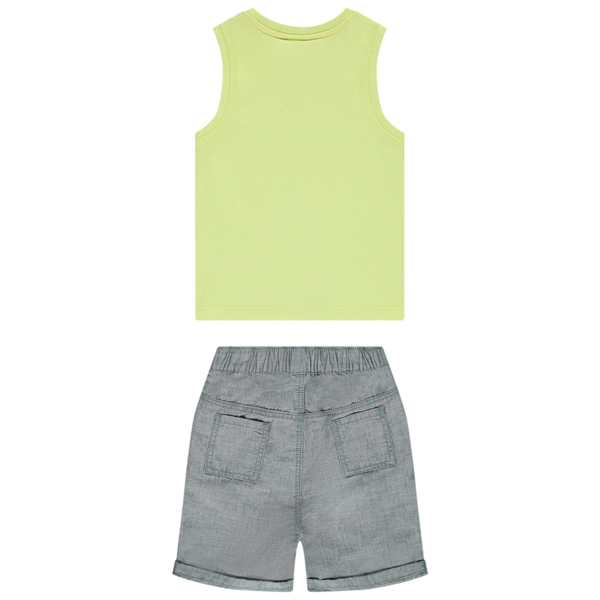 Twee-delige jungleprint set voor babyjongen 