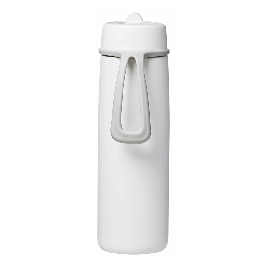 Gourde isotherme avec paille Flip Top 690ml White Out 
