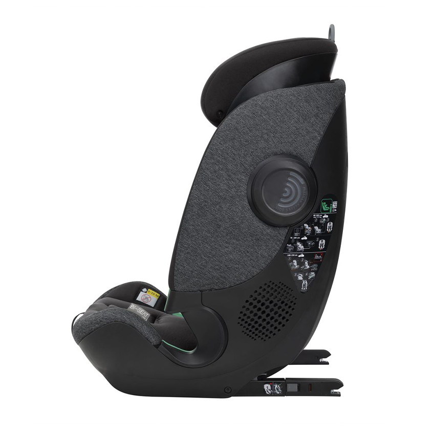 Siège-auto Bi-Seat i-Size Air black air + base rotative 360 