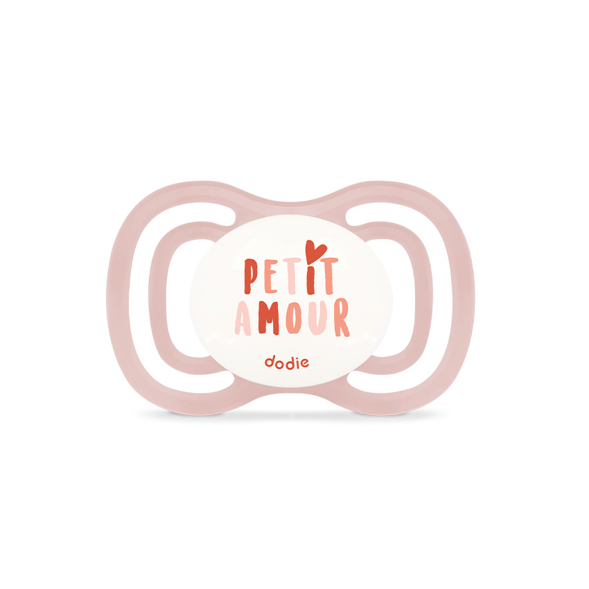 Lot de 2 sucettes en silicone anatomique extra fine jour et nuit 0-6M (modèle aléatoire) 