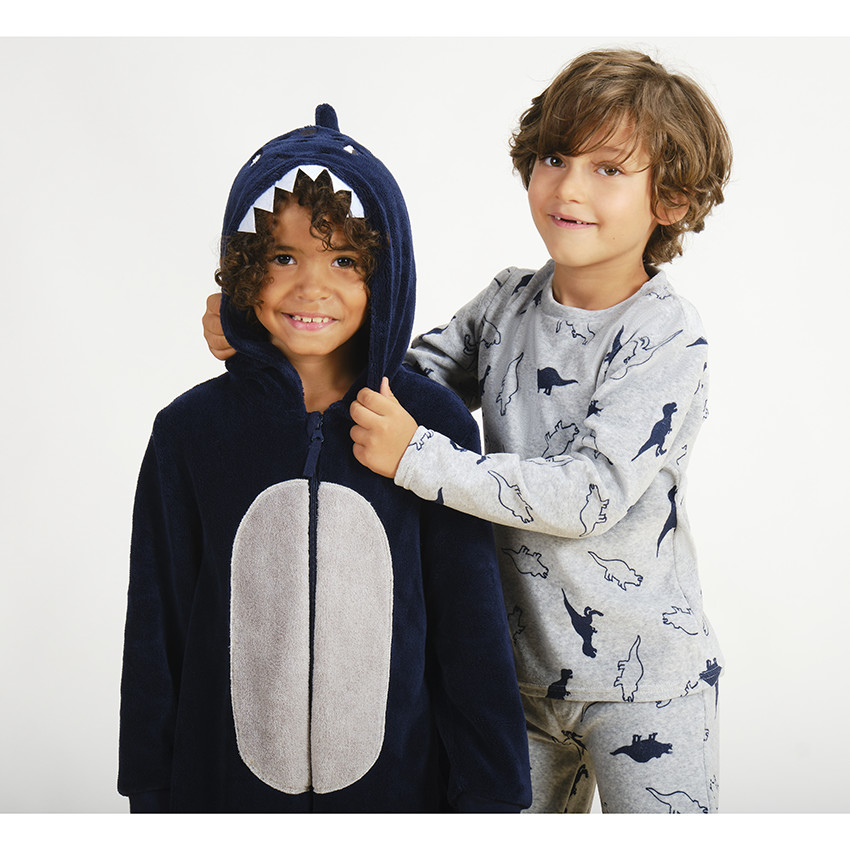 Leuke onesie van sherpa voor jongens 