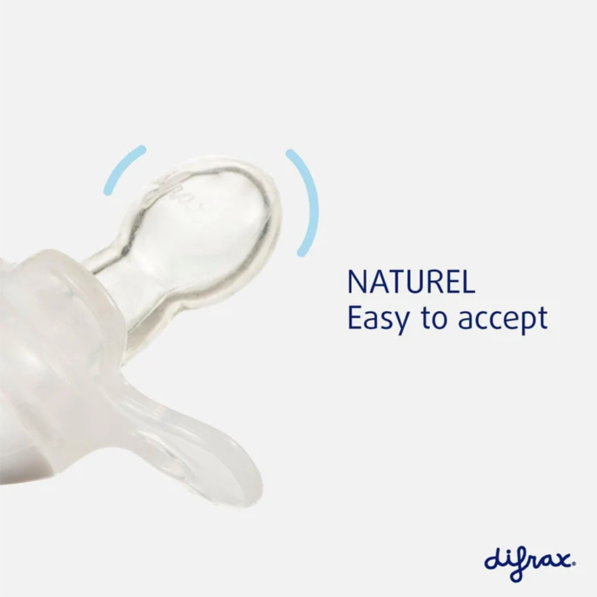 Sucette silicone Natural 0-6m Pure Ice 