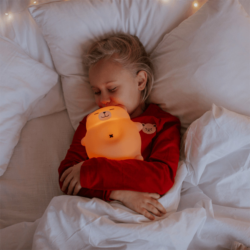 Veilleuse LED Ourson qui respire 