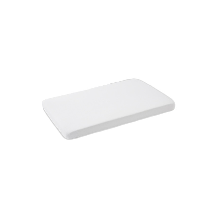 Lit de voyage avec matelas et bassinet gris 