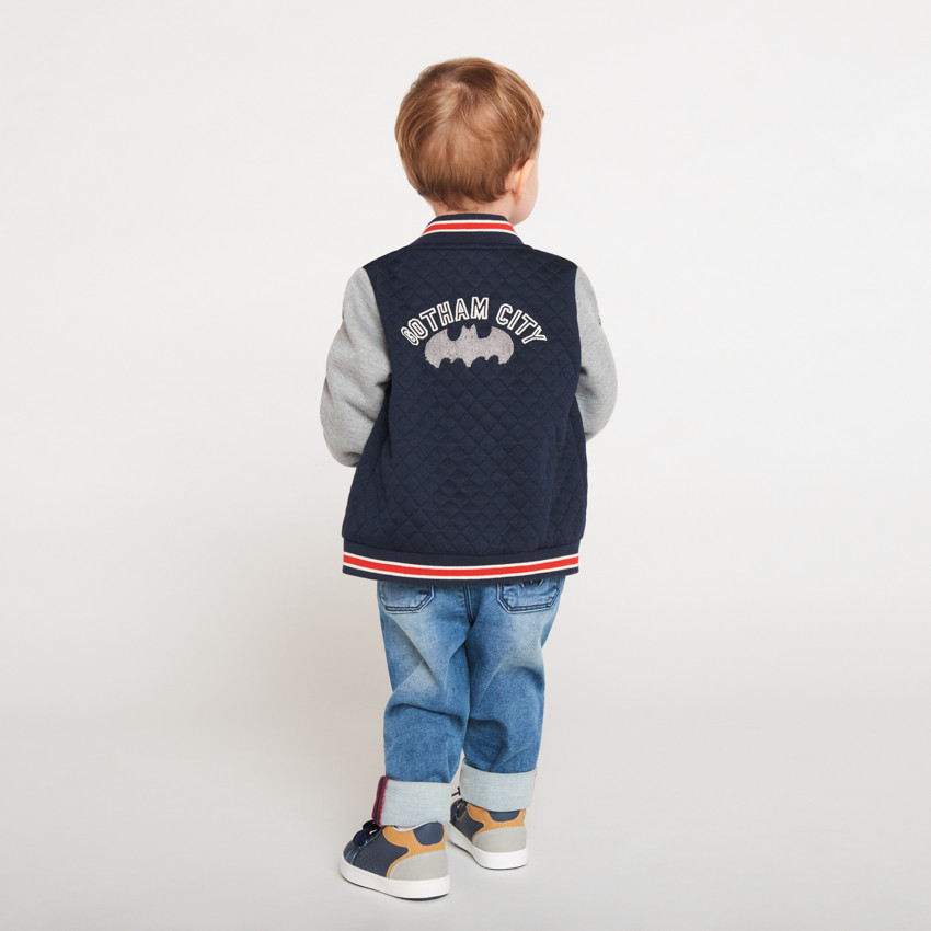 Batman Warner slim fit jeans voor babyjongens stone kleur 