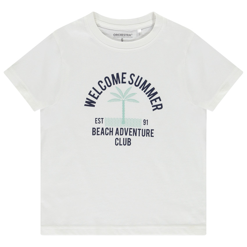 T-shirt manches courtes printé pour garçon 