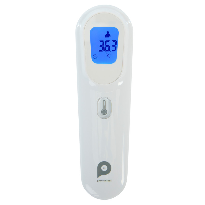 Multifunctionele thermometer 4 in 1 wit 