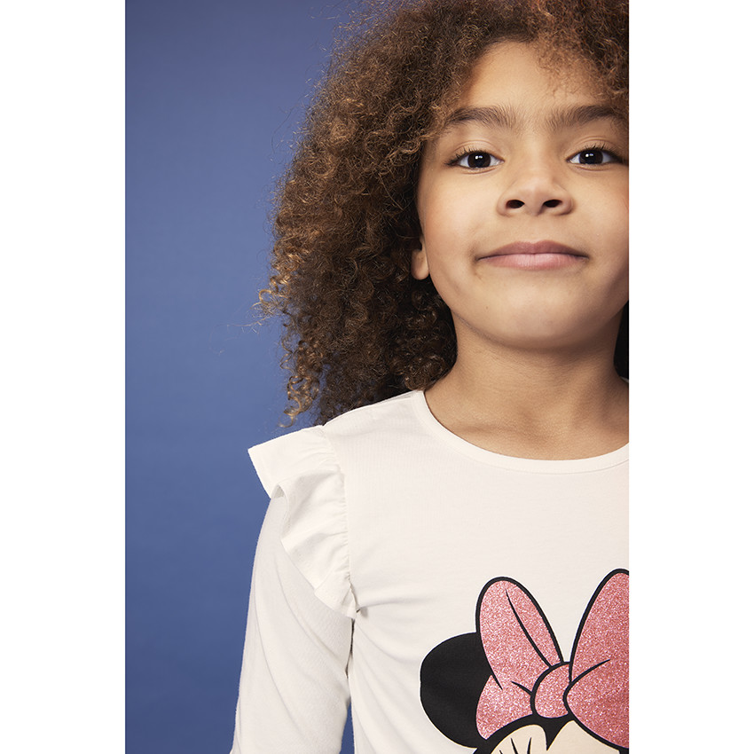 2-delige pyjama van jersey met Disney Minnie-print voor meisjes 