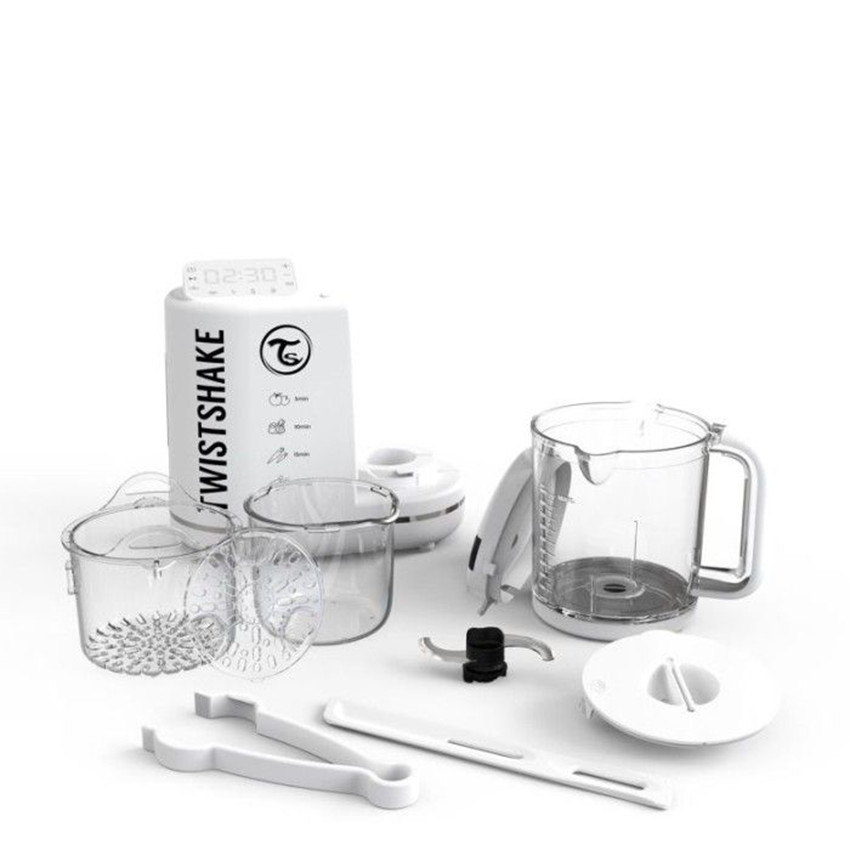 Robot cuiseur vapeur 6 en 1 - Blanc 