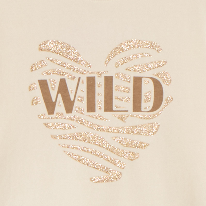 Fleece jogging set met print voor meisjes 