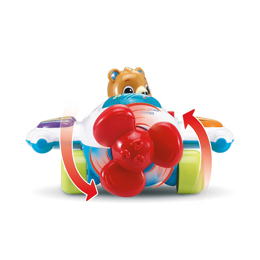 Jouet à tirer Super avion des P'tits Loulous 