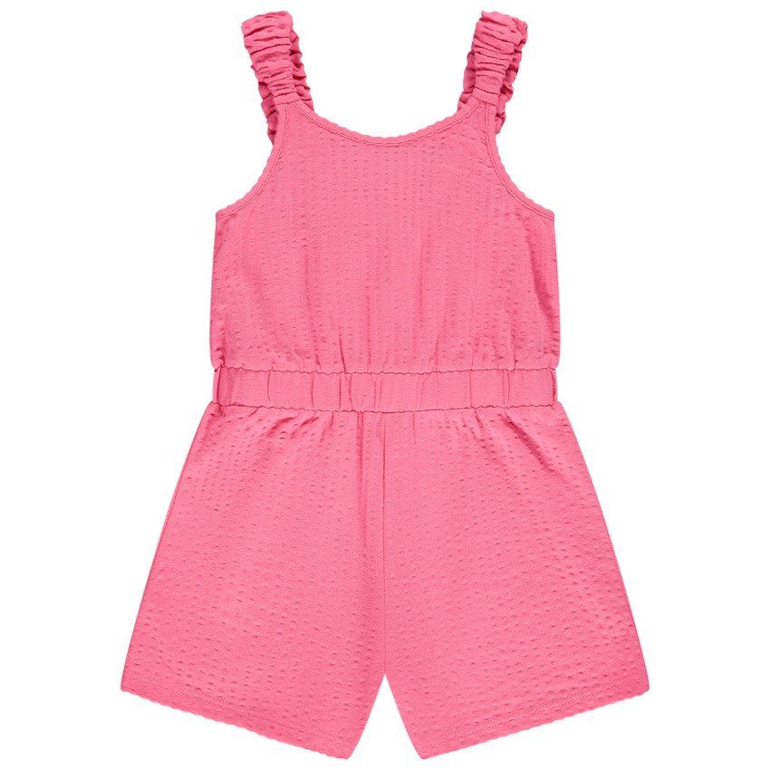 Effen jersey combishort voor meisjes 