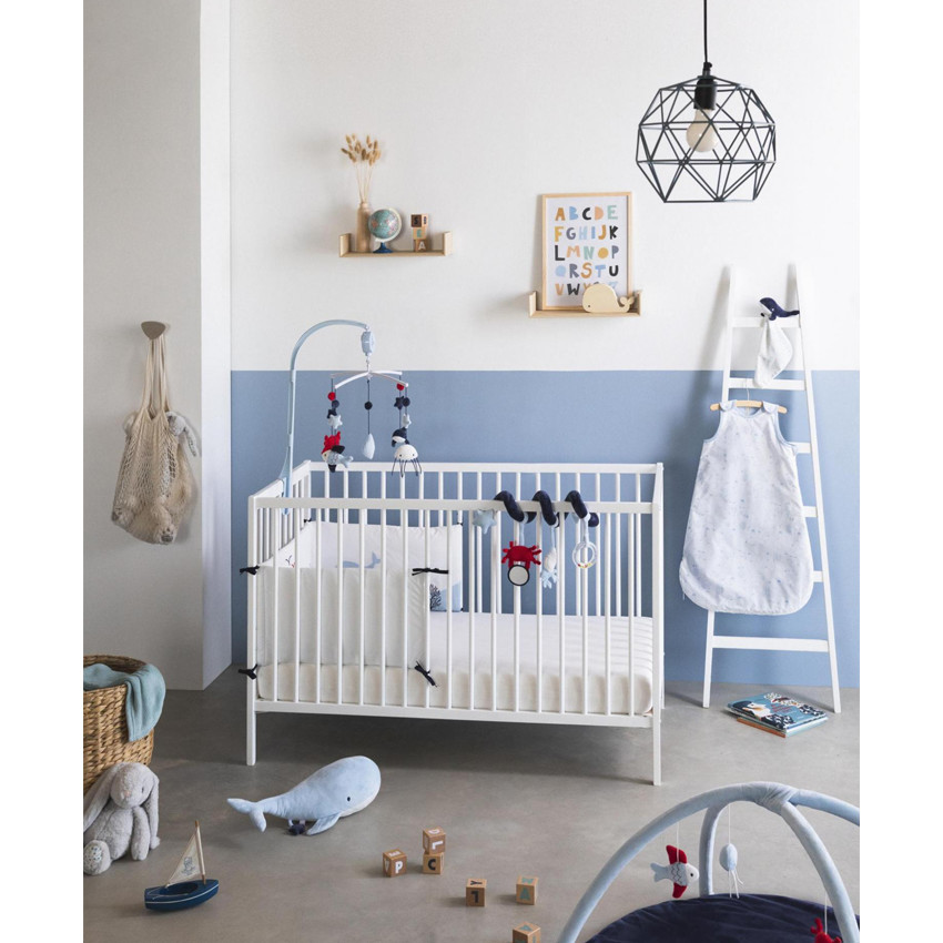 Peluche baleine en polyester 