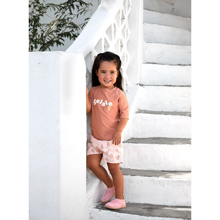 Short de bain T92 (19-24 mois) Ice Cream Pale Pink 