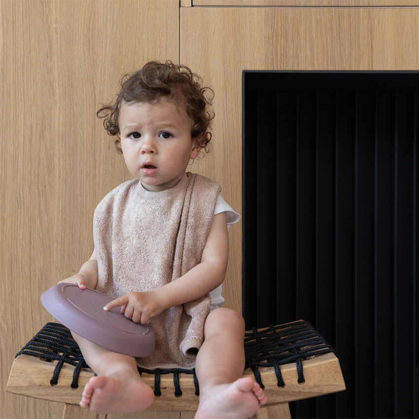 Bavoir imperméable XL  37X50cm Sunrise Orange 