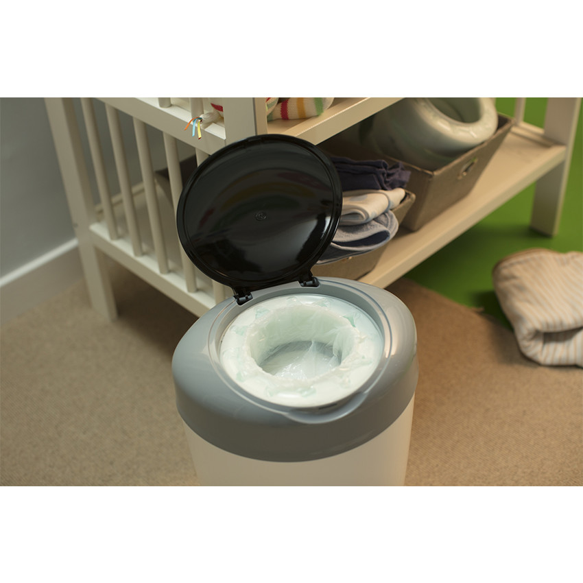 Tommee Tippee Poubelle à Couches Simplee Sangenic - Gris - Couche