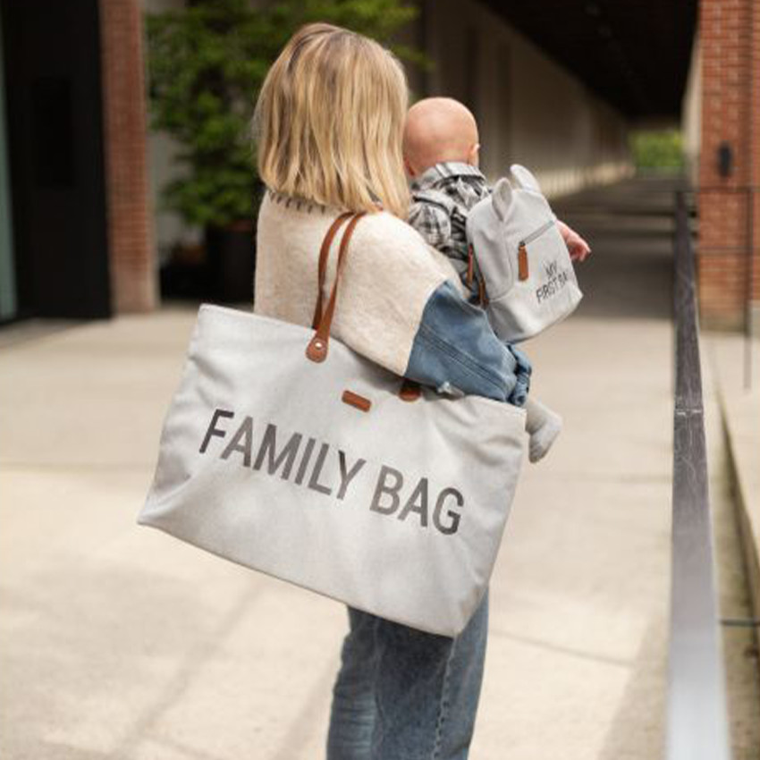 Sac à dos My First Bag canvas grey 