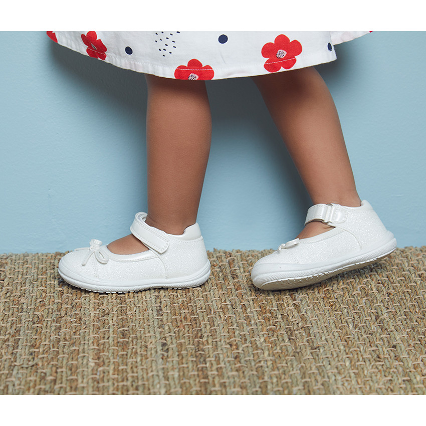 Babies met pailletten en een klein knoopje 