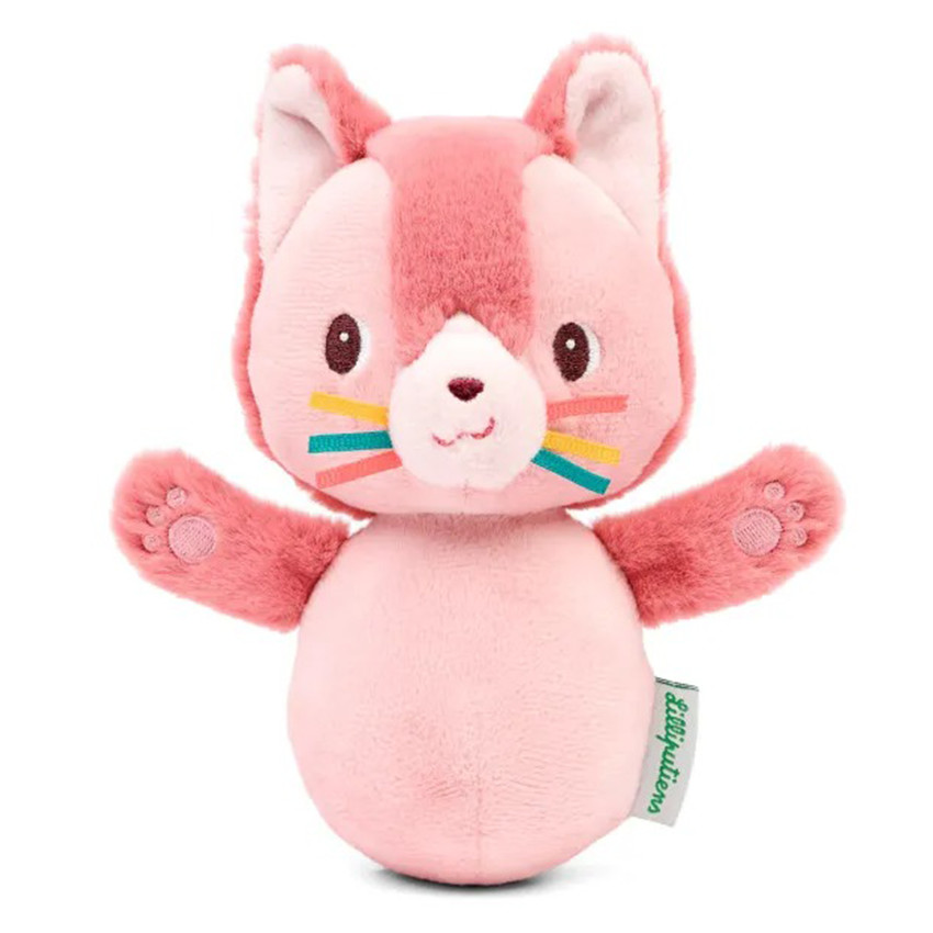 Peluche sonore Culbuto Jeanne le Chat 6M+ 