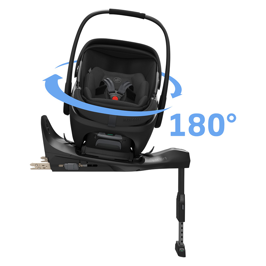 Autostoel Coral Slide Pro i-Size Black Onix 