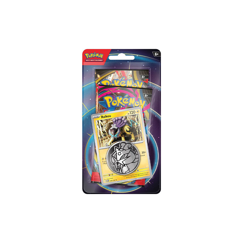 Pack de 2 boosters Pokémon + 1 carte promo Checklane 