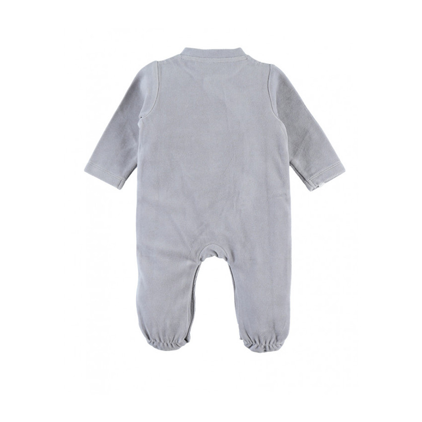 Pyjama en velours Anna et Milo - 1 mois 