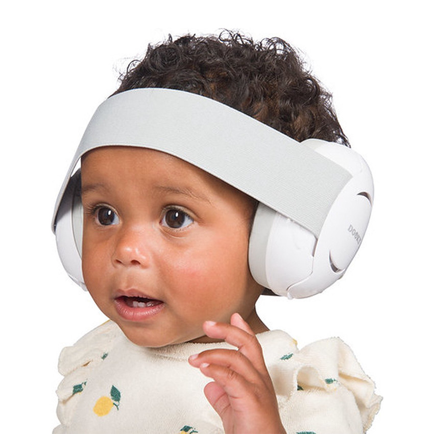 Casque anti-bruit protection auditive Blanc 0-36M 