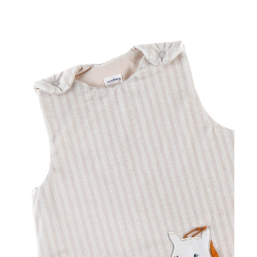 Gigoteuse sans manches en Veloudoux 70 cm - Girafe 