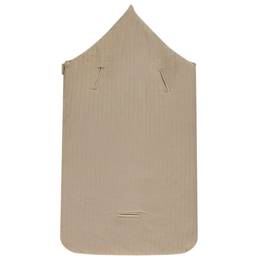 Nid d'ange effet matelassé patch ourson pour bébé 