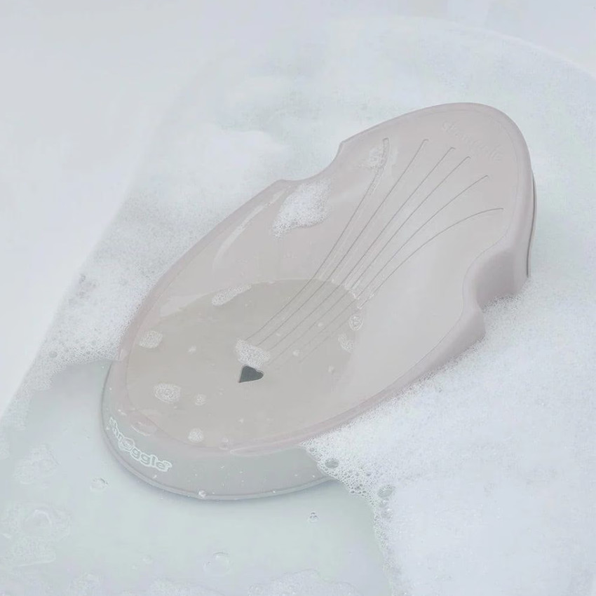 BAIGNOIRE BÉBÉ - 0/12M - BLANC/GRIS 