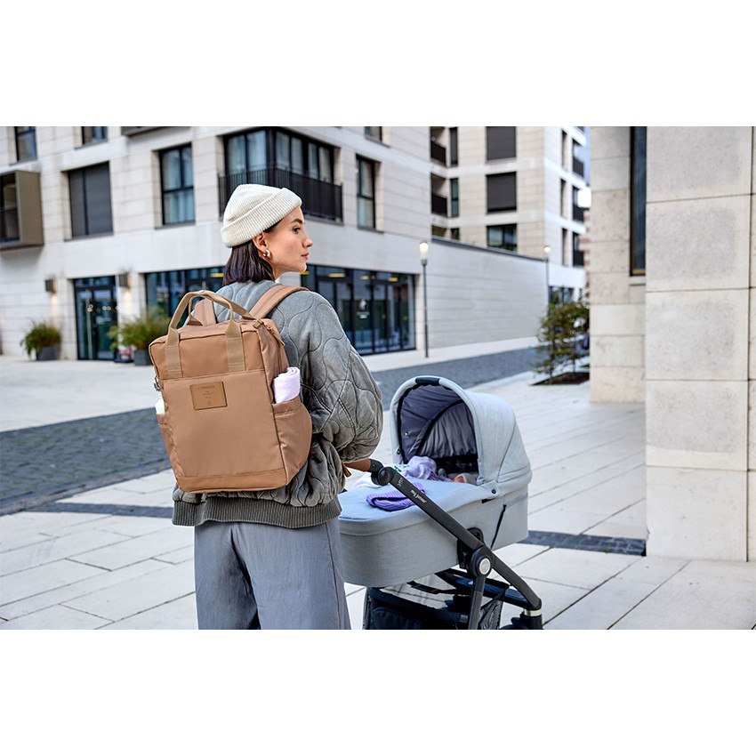 Sac à langer / Sac à dos Vividal Almond 