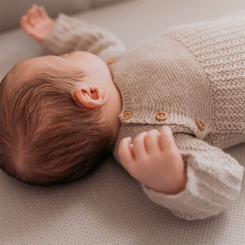 Draps housse 3D Sleep Safe 70x140cm Stone 