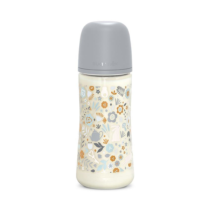 Biberon avec tétine symétrique SX Pro L 360ml Wonderland bleu 