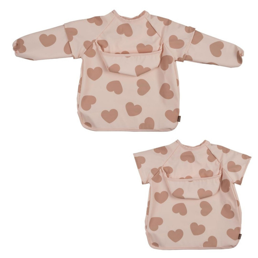 Bavoir tablier à manches amovibles 2-en-1 6m+ BigLove 