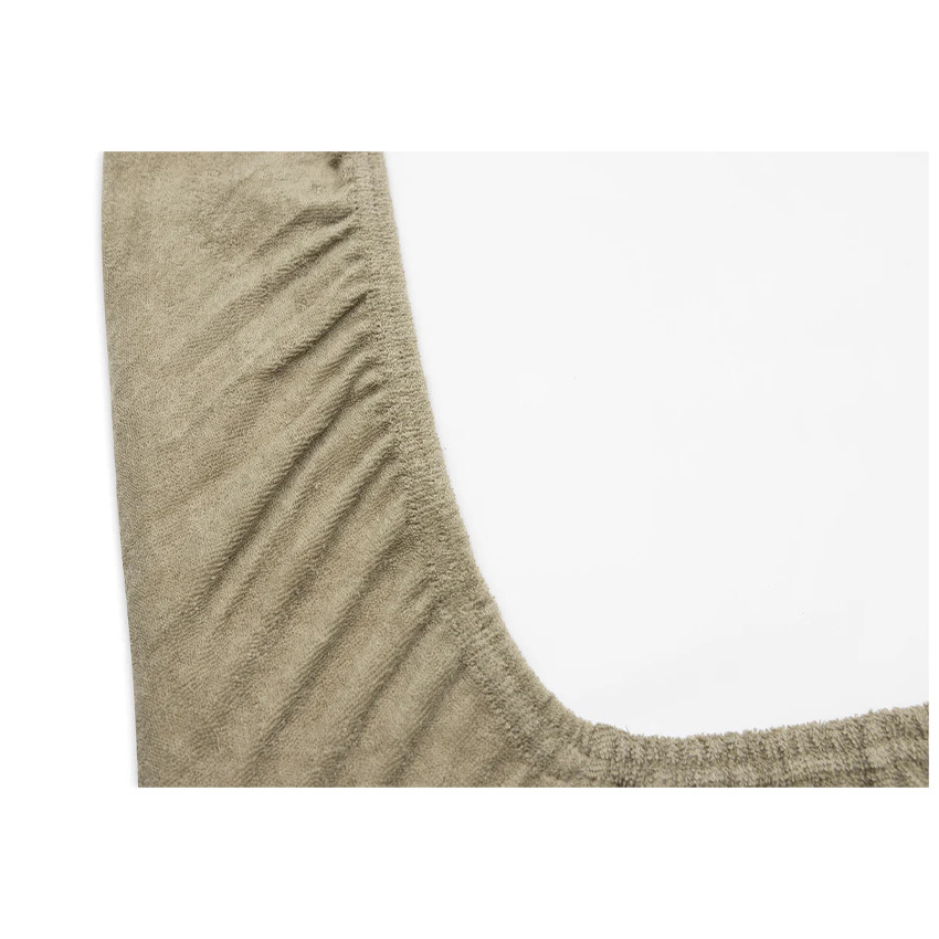 Hoes luierkussen badstof 50 x 70 cm - Olive Green 