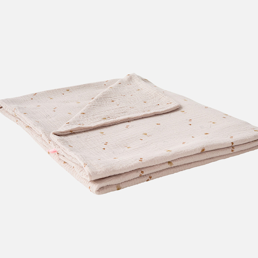 Donsdekenovertrek met kussensloop B&M 100x140cm Mousselien 