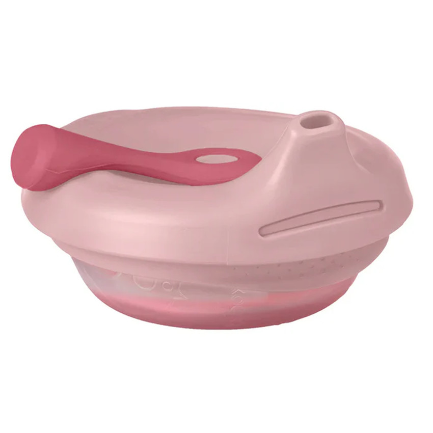 Lunchbox pochette alimentaire en silicone Food Push 110ml Blush 4m+ 