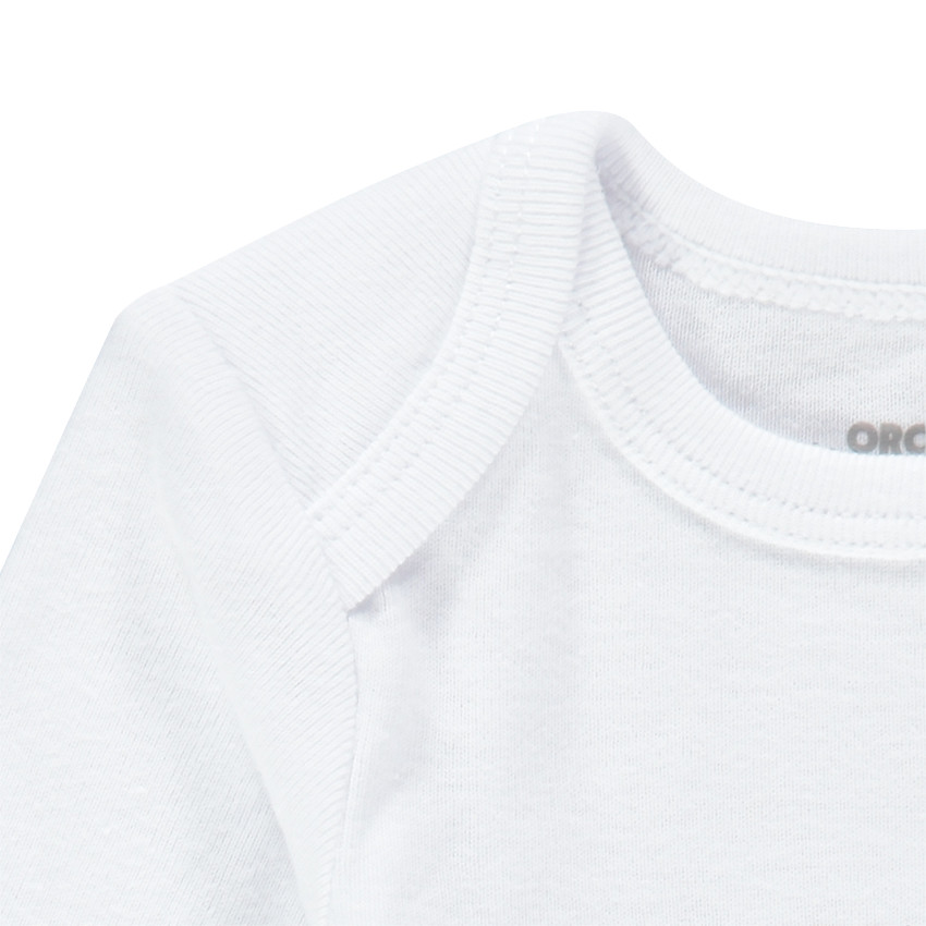 Rompertjes lange mouwen in katoen 