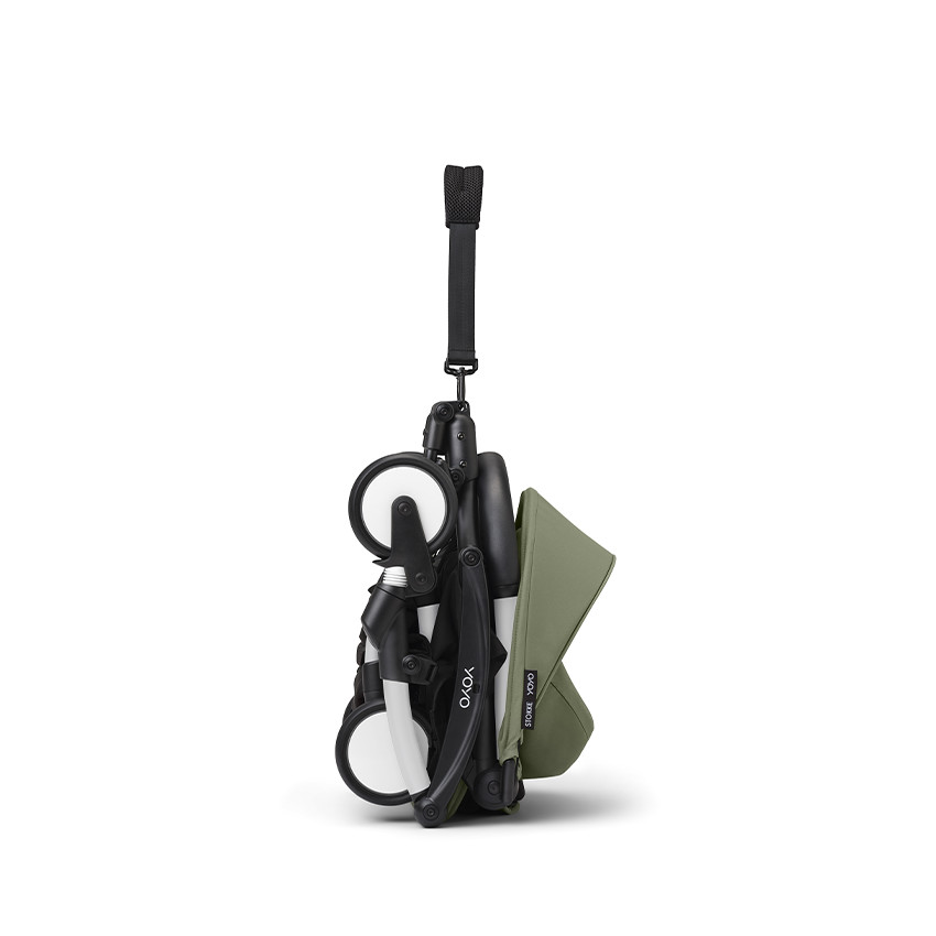 Kinderwagen Stokke® YOYO³ vanaf 6 maanden - Frame wit/Olive 