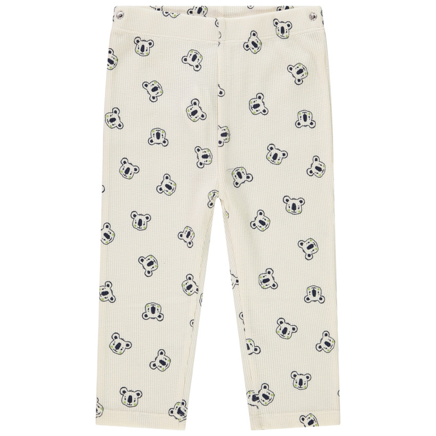 Pyjama 2 pièces effet nid d'abeille Koala pour bébé garçon 