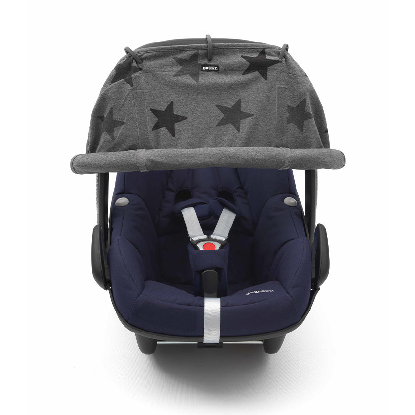 Housse pare-soleil universelle Grey stars 