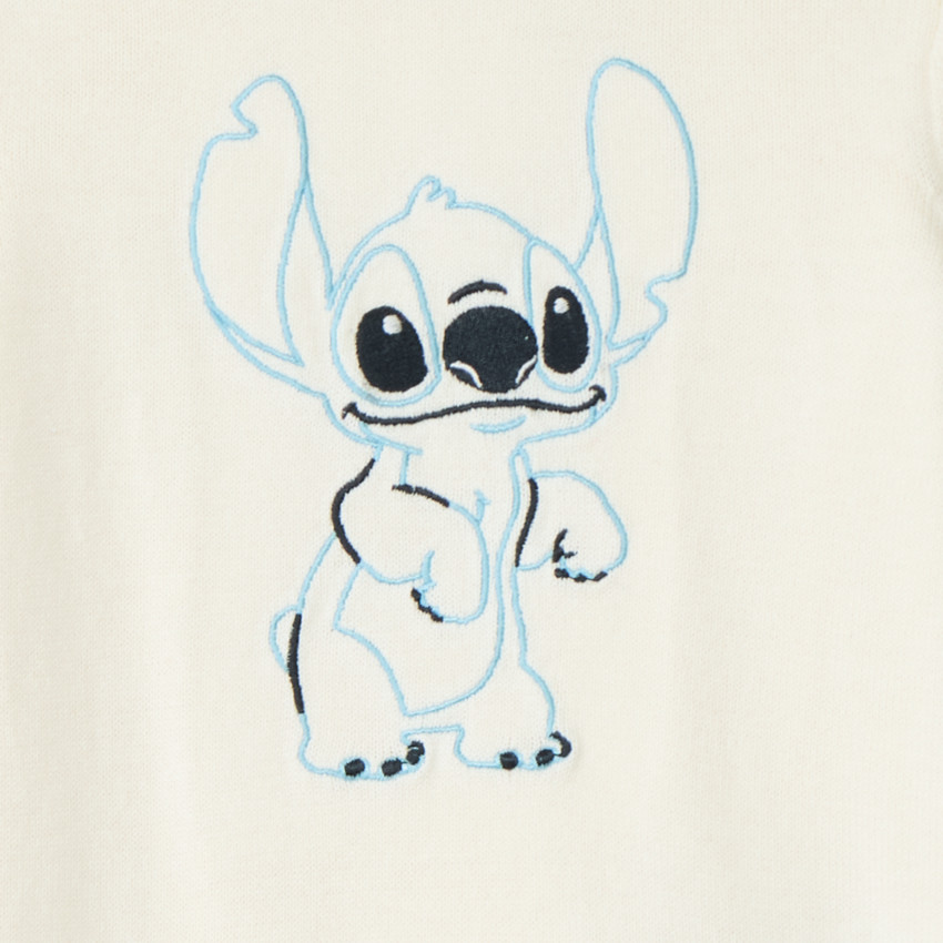 Gebreide trui met lange mouwen Stitch Disney voor babyjongens 