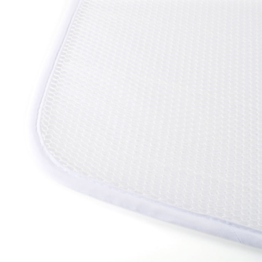 Protège matelas 3D respirant 90x50 Blanc 