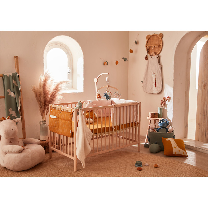 Peluche Dino en veloudoux 40 cm 