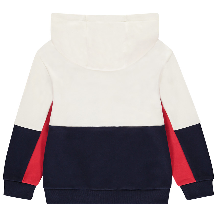 Gilet molleton effet color block pour garçon 